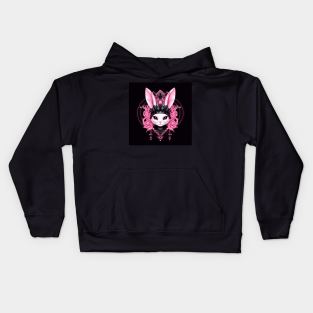 Cute Bunny Cartoon Kids Hoodie